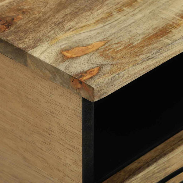 Couchtisch Akazie Massivholz 80x54 cm