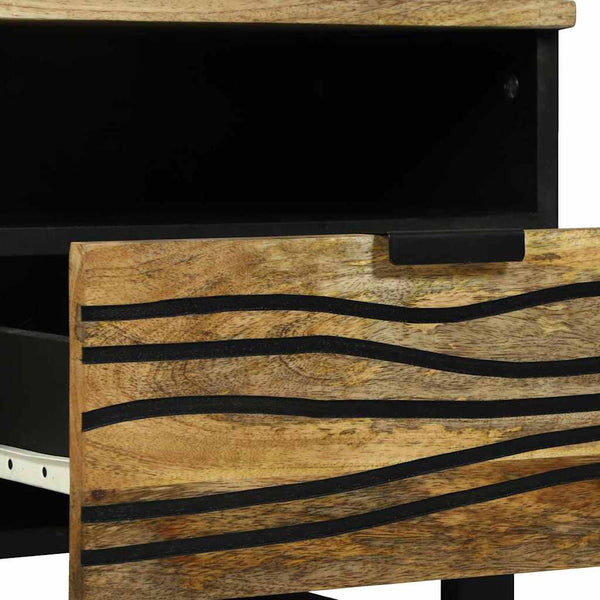 Couchtisch Akazie Massivholz 80x54 cm