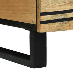 Couchtisch Akazie Massivholz 80x54 cm