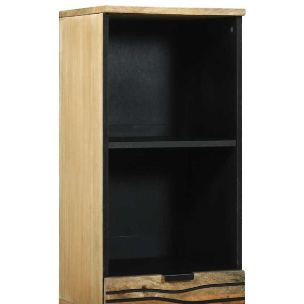 Waschbeckenschrank Braun 38x33x160cm