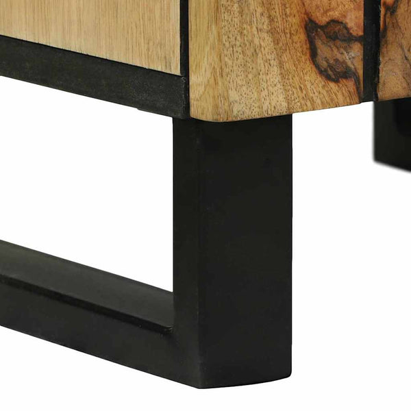Waschbeckenschrank Braun 38x33x160cm