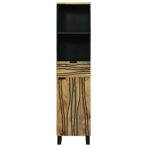 Waschbeckenschrank Braun 38x33x160cm