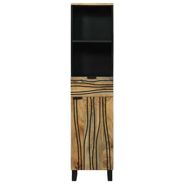 Waschbeckenschrank Braun 38x33x160cm