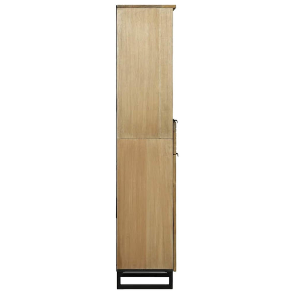 Waschbeckenschrank Braun 38x33x160cm