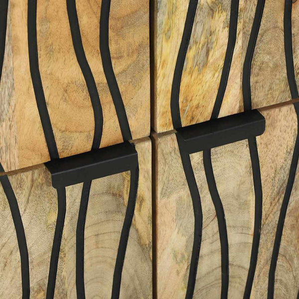 Sideboard Braun Massivholz Mango 60x75 cm