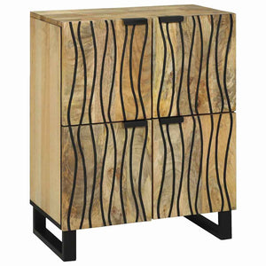 Sideboard Braun Massivholz Mango 60x75 cm