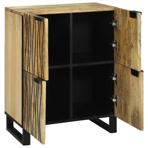 Sideboard Braun Massivholz Mango 60x75 cm