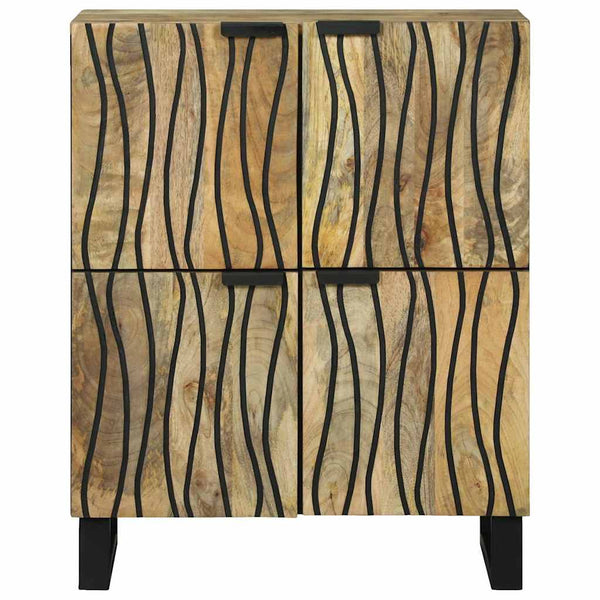 Sideboard Braun Massivholz Mango 60x75 cm