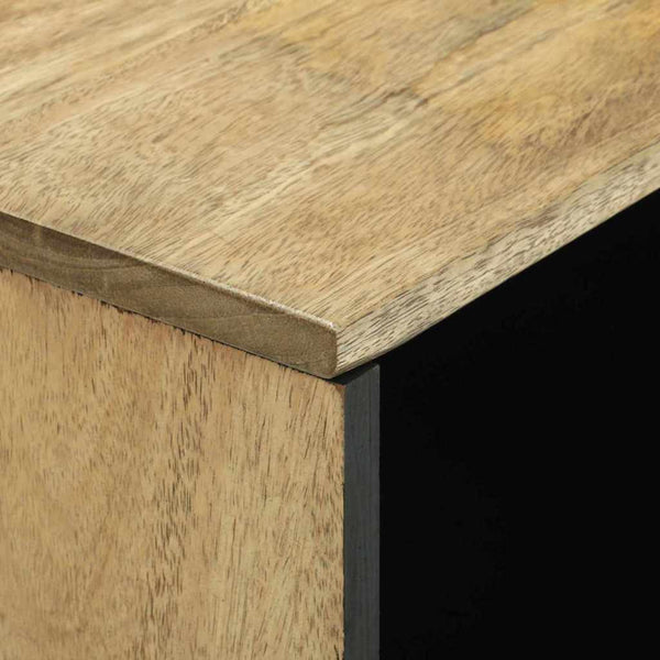 Braunes Sideboard Mangoholz 80cm