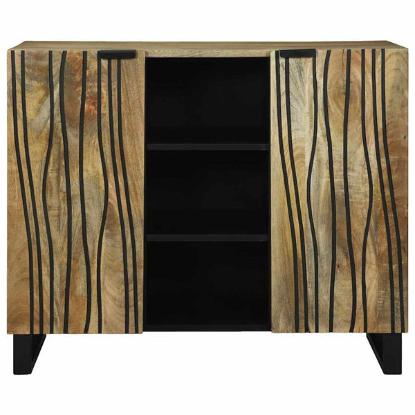 Sideboard Braun Massivholz Mango 90cm