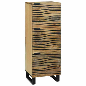 Hochboard Braun Massivholz Mango 110cm
