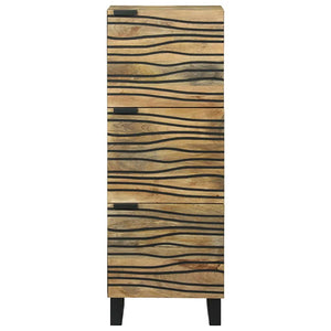 Hochboard Braun Massivholz Mango 110cm