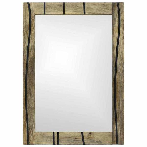 Braun Badezimmerspiegel 70x50 cm