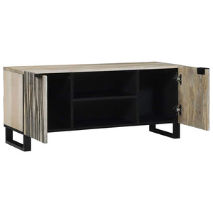 Weiße TV-Einheit 105 cm