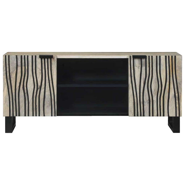 Weiße TV-Einheit 105 cm