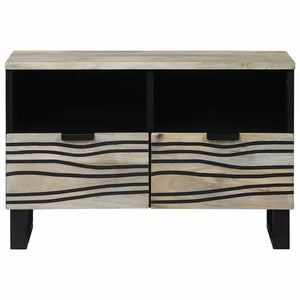 vidaXL Meubles TV avec tiroirs Blanc 70 x 33 x 46 cm Bois d'ingénierie