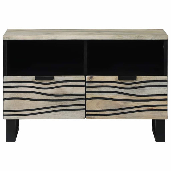 vidaXL Meubles TV avec tiroirs Blanc 70 x 33 x 46 cm Bois d'ingénierie
