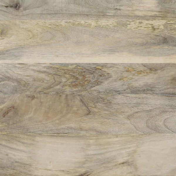 Beige-Schwarzer Couchtisch Akazie 100x54 cm