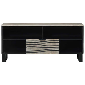 TV-Möbel Weiß mit Schubladen, 105 cm