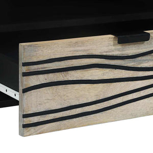 TV-Schrank Weiß mit Schubladen 80 cm