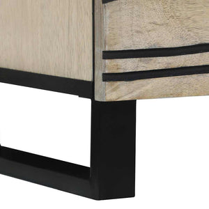 TV-Schrank Weiß mit Schubladen 80 cm