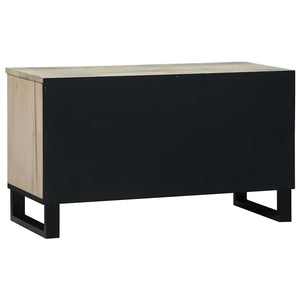 TV-Schrank Weiß mit Schubladen 80 cm