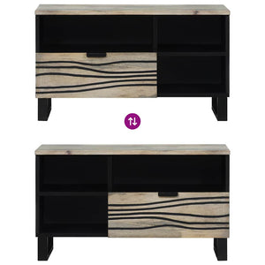TV-Schrank Weiß mit Schubladen 80 cm