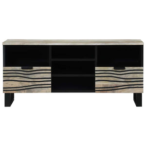 TV-Möbel mit Schubladen, Weiß, 100cm