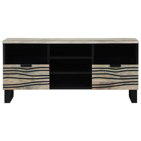 TV-Möbel mit Schubladen, Weiß, 100cm