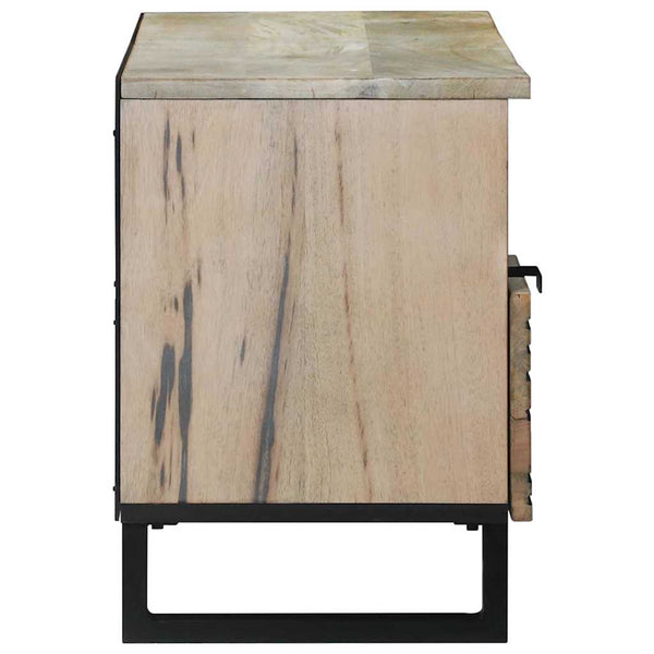 TV-Möbel mit Schubladen, Weiß, 100cm