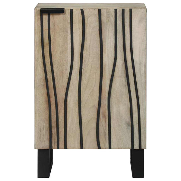 vidaXL Meuble sous lavabo avec porte Blanc 38 x 33,5 x 58 cm Bois d'ingénierie