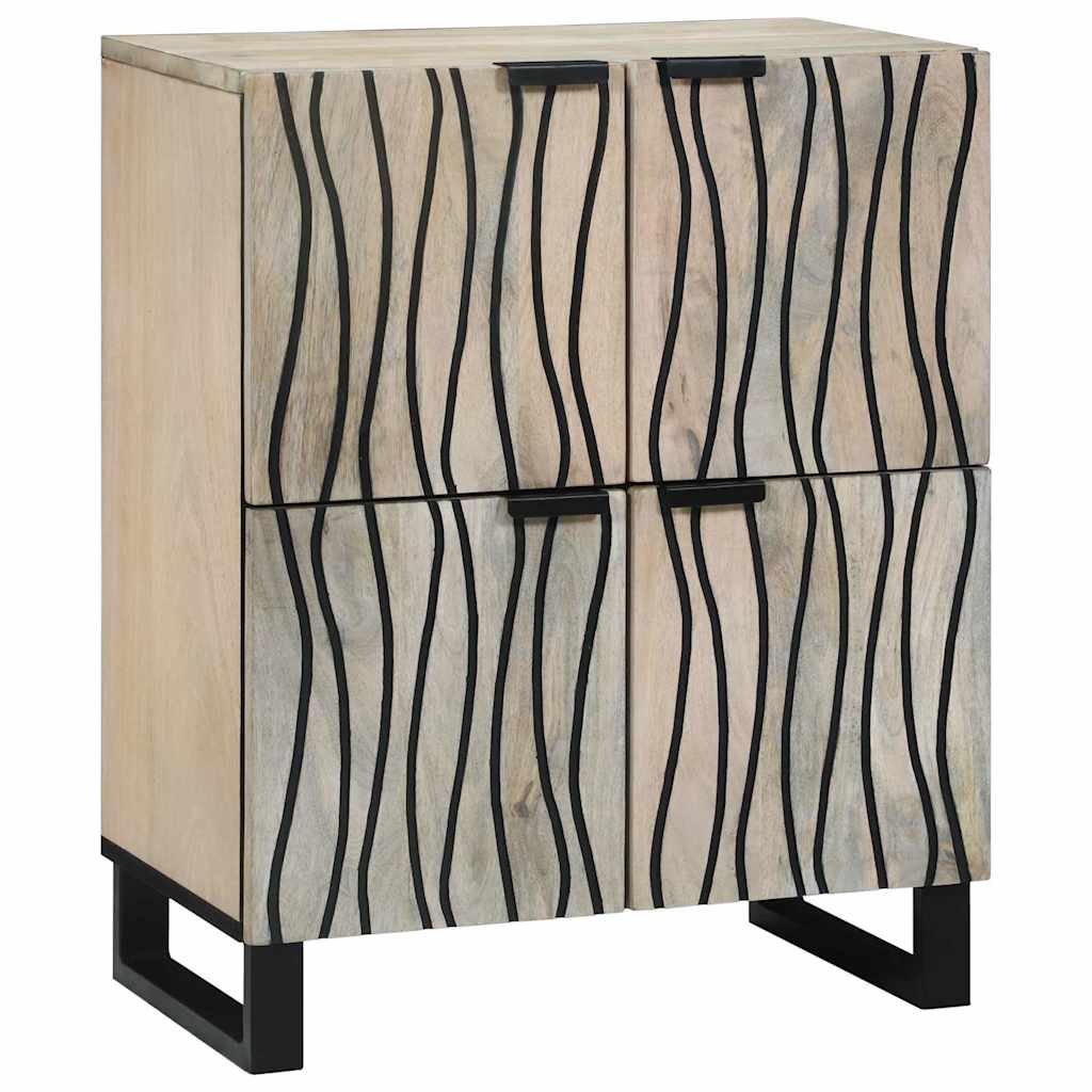 Weißer Medienschrank 60x33x75 cm