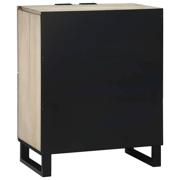 Weißer Medienschrank 60x33x75 cm