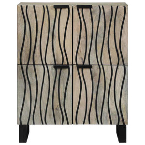 Weißer Medienschrank 60x33x75 cm