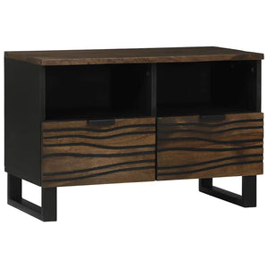 TV-Einheit Walnuss Holzwerkstoff 70 cm