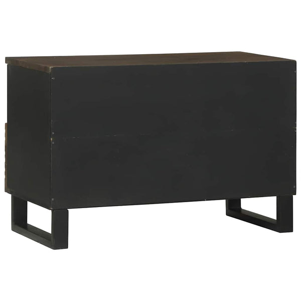 TV-Einheit Walnuss Holzwerkstoff 70 cm