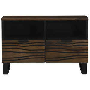 TV-Einheit Walnuss Holzwerkstoff 70 cm