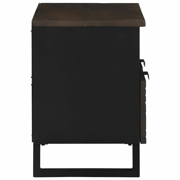 TV-Einheit Walnuss Holzwerkstoff 70 cm