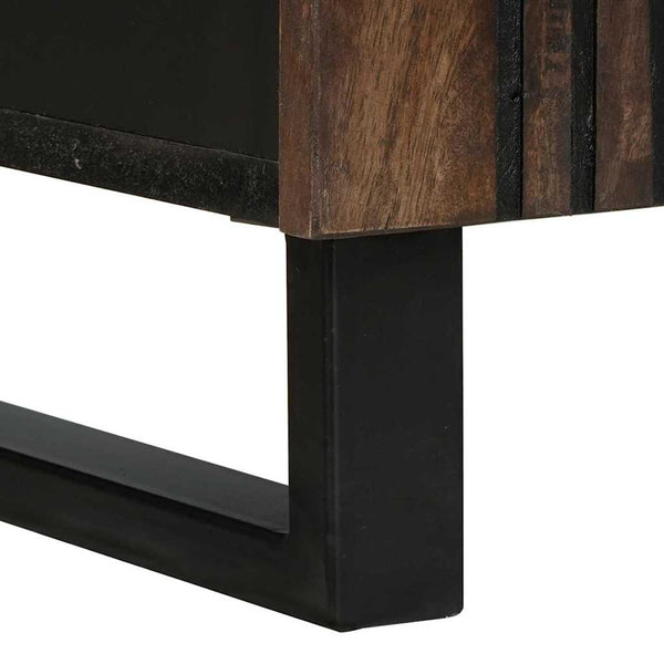 Sideboard Walnuss Mango Massivholz 60 cm