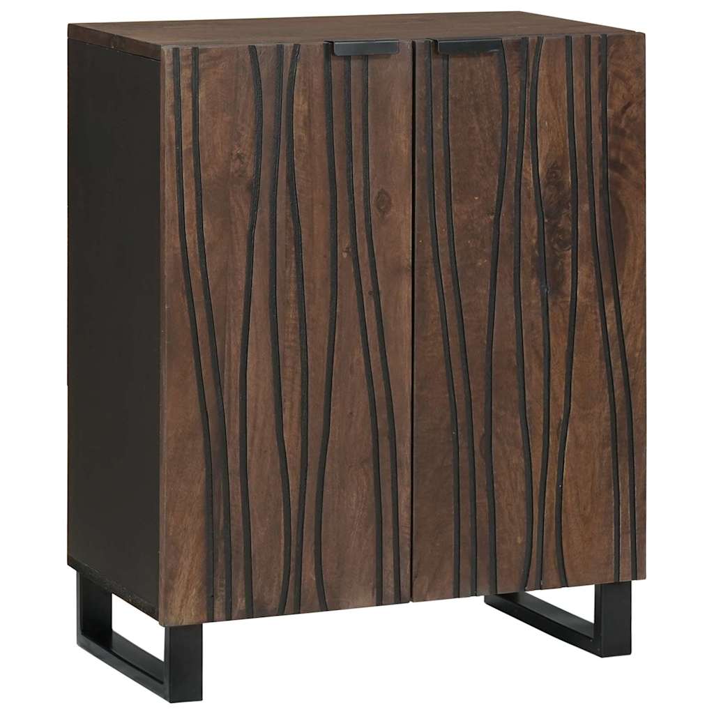 Sideboard Walnuss Mango Massivholz 60 cm