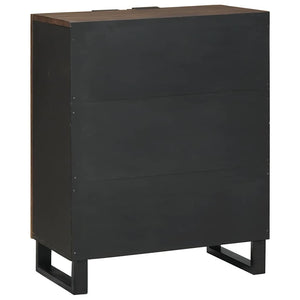 Sideboard Walnuss Mango Massivholz 60 cm