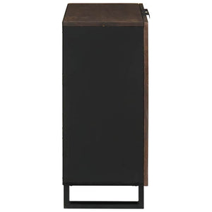 Sideboard Walnuss Mango Massivholz 60 cm