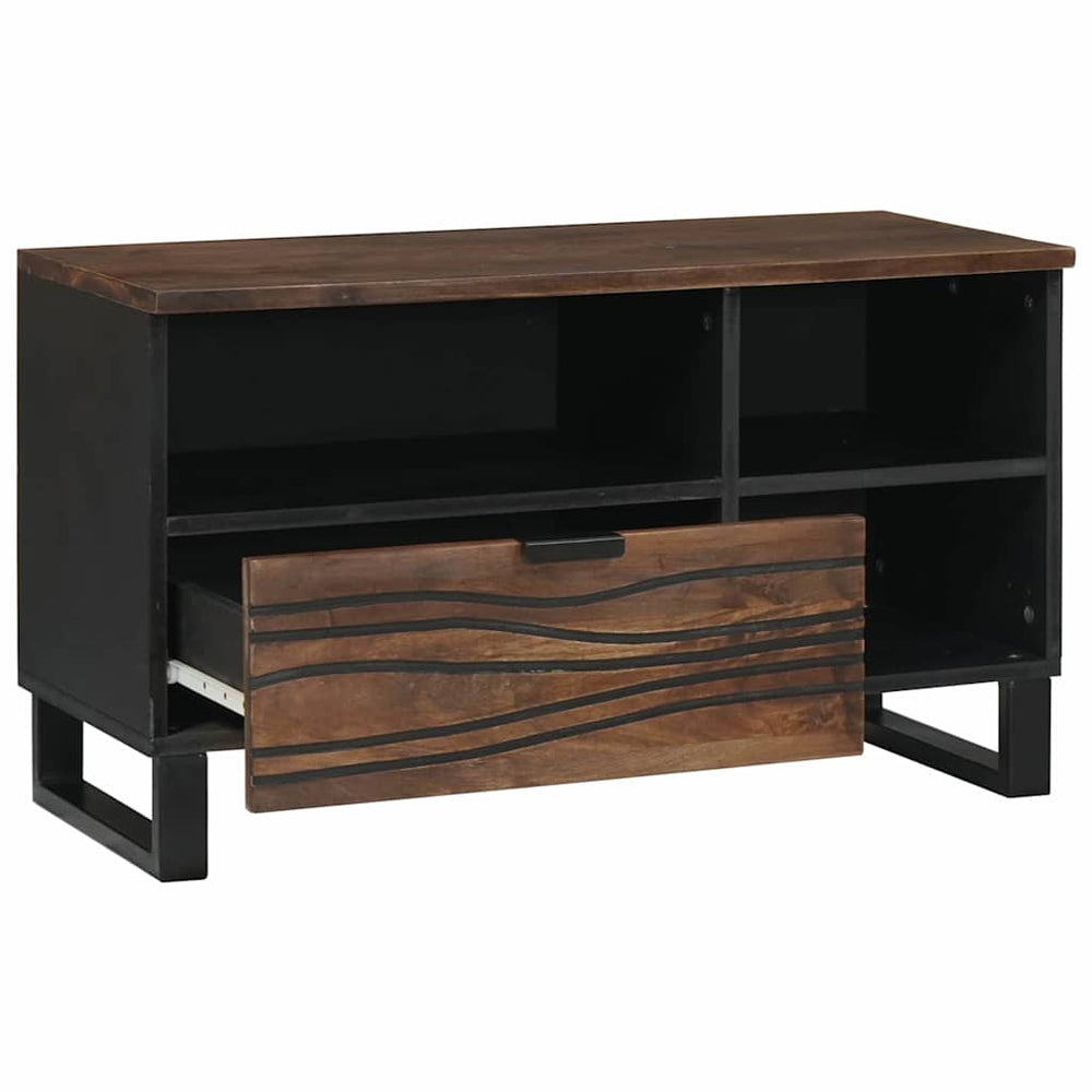 TV-Schrank Walnuss Holz 80x33x46 cm
