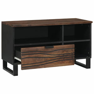 TV-Schrank Walnuss Holz 80x33x46 cm