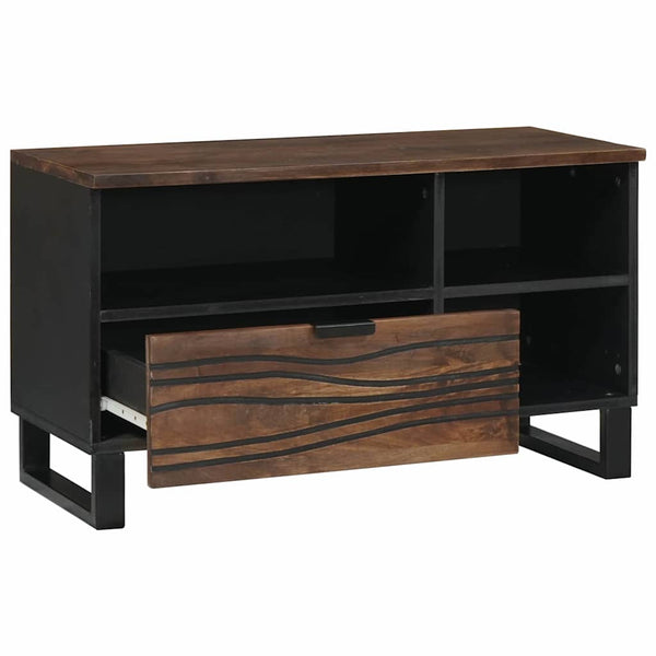 TV-Schrank Walnuss Holz 80x33x46 cm