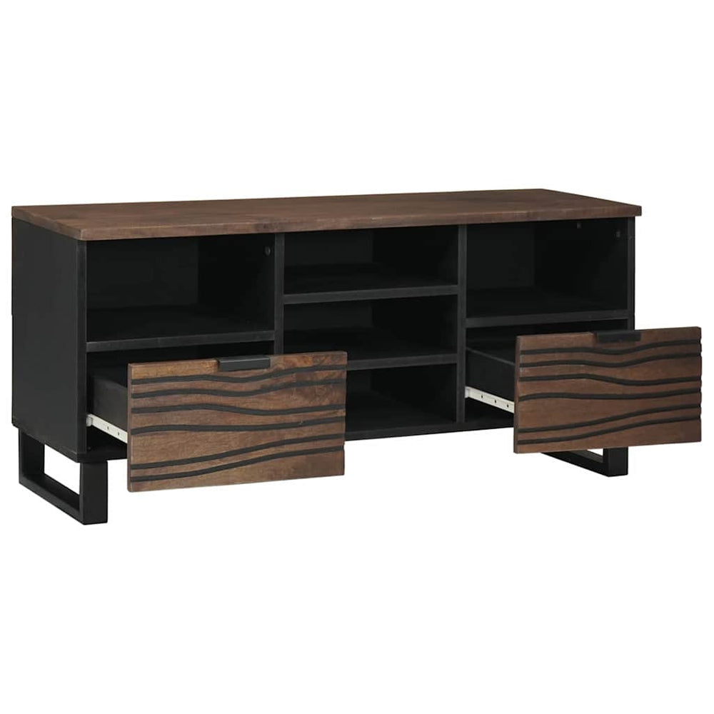 TV-Möbel Walnuss Holzwerkstoff 100 cm