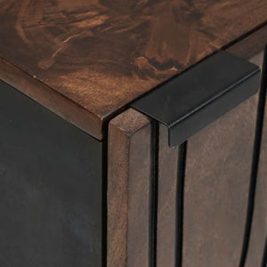 Waschbeckenschrank Walnuss 38x33,5x48cm