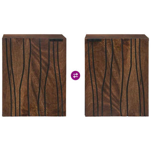 Waschbeckenschrank Walnuss 38x33,5x48cm