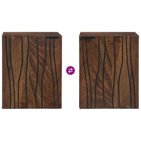 Waschbeckenschrank Walnuss 38x33,5x48cm