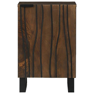 Waschbeckenschrank Walnuss 38x33,5x58 cm